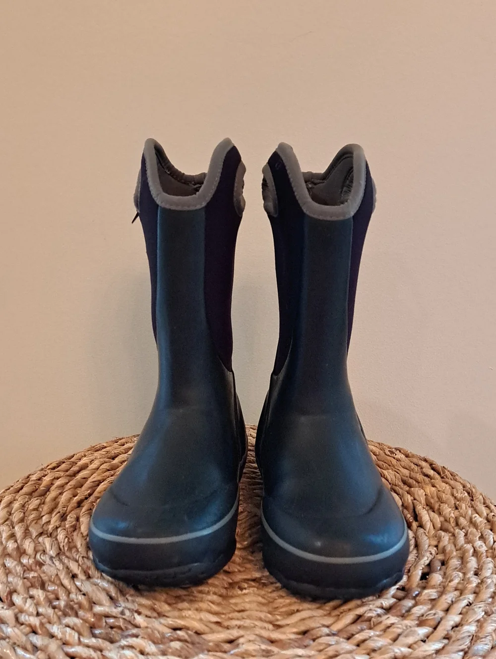 BOGS Youth Unisex Slushie Waterproof/Insulated Black Winter/Rain/Outdoor Boots 2
